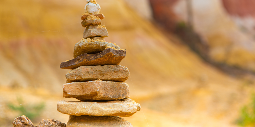 Picture of a pile of small stones.